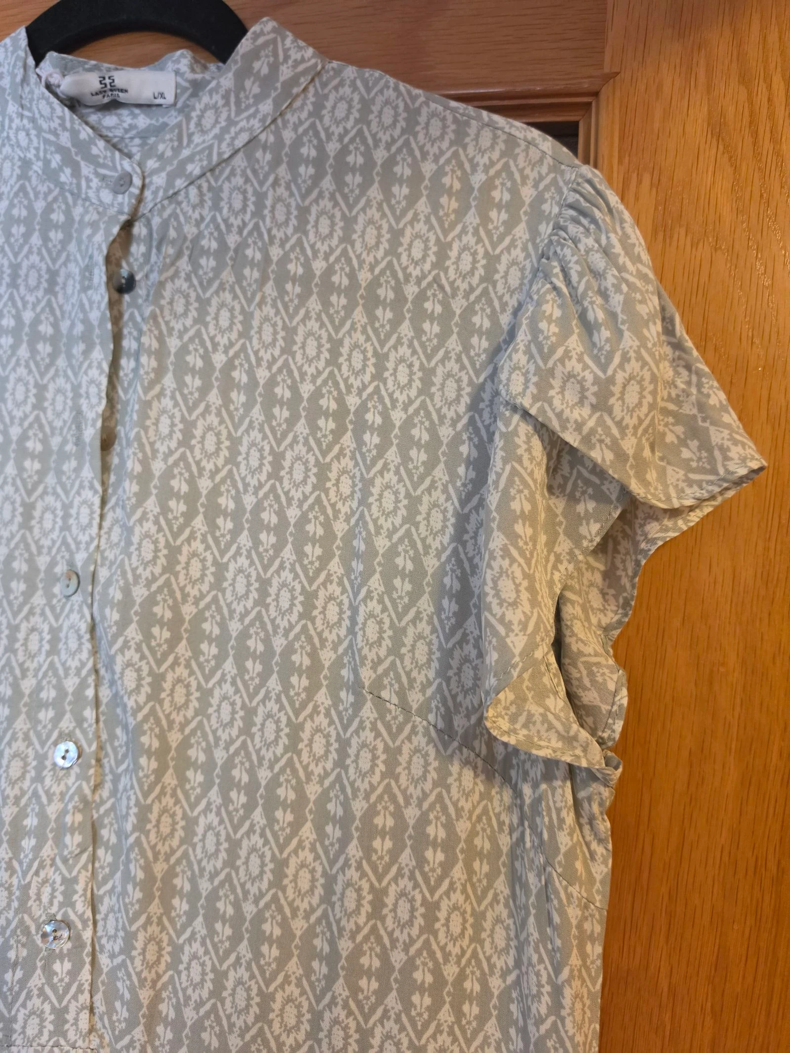 Vestido longo verde estampado boêmio Last Queen Paris G/GG – photo 7
